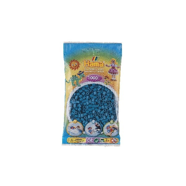 Hama MIDI perler, 1000 stk., petrol