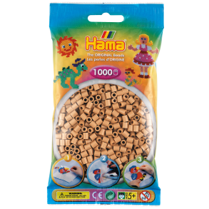Hama MIDI perler, 1000 stk., tan