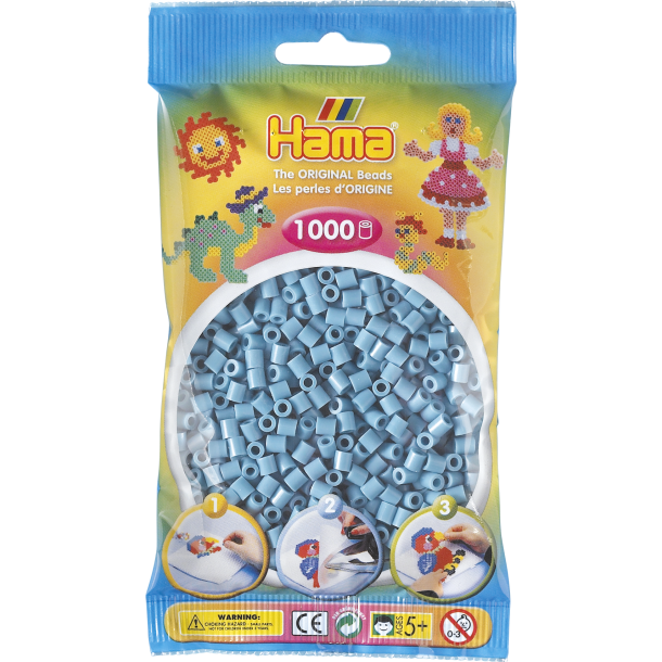 Hama MIDI perler, 1000 stk., turkis
