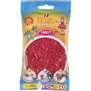 Hama MIDI perler, 1000 stk., vinrd