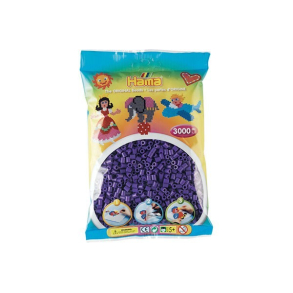 Hama MIDI perler, 3000 stk., Lilla