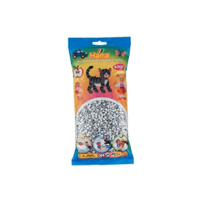 Hama MIDI perler, 6000 stk., lys gr