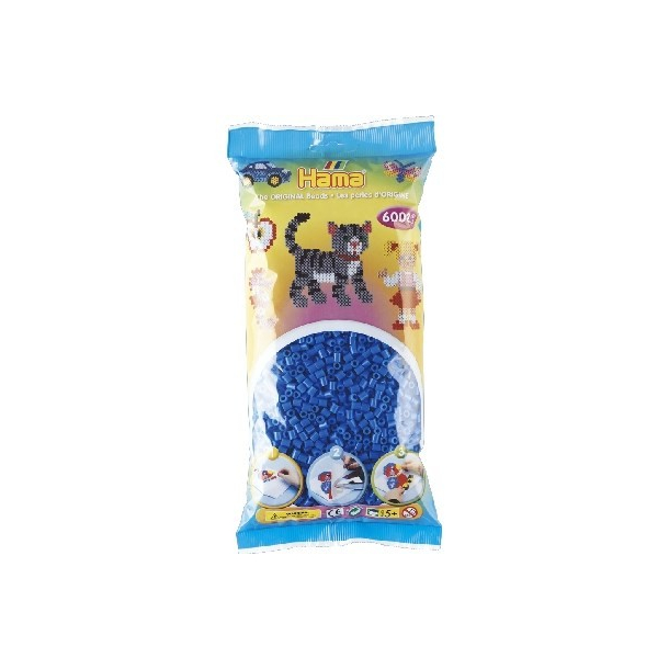 Hama MIDI perler, 6000 stk., lysebl