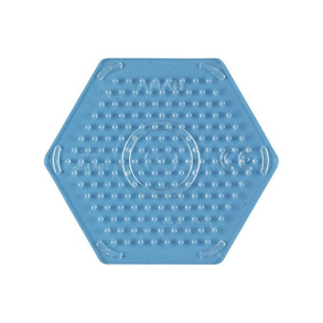 Hama perleplader MIDI sekskant transparent - lille