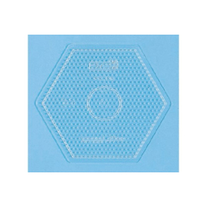 Hama perleplader MIDI sekskant transparent - stor