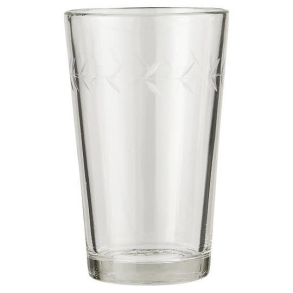 Hndblst vandglas m. bladkantsskring 