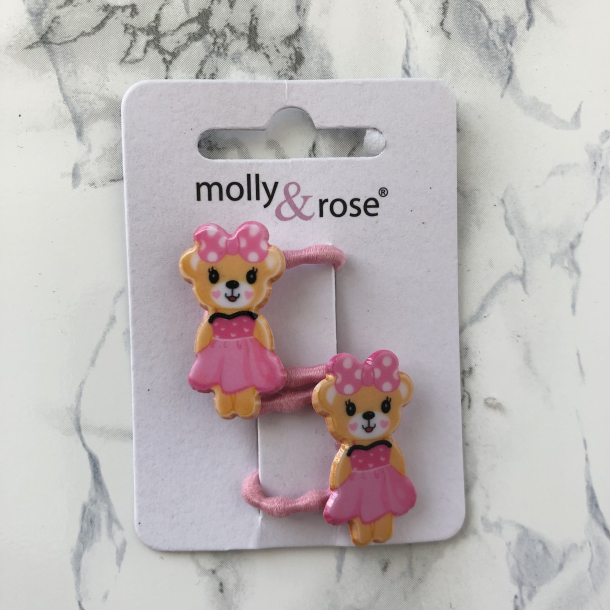 Hrelastik m. bamse i kjole