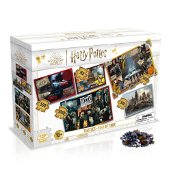 Harry Potter Puslespil, 5 i 1, 160 brikker, 500 brikker, 1000 brikker