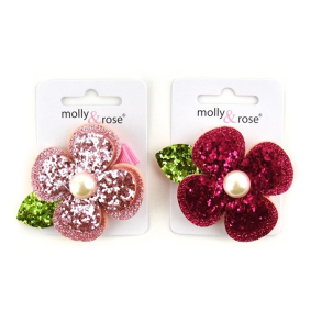 Hrspnde glitter blomst