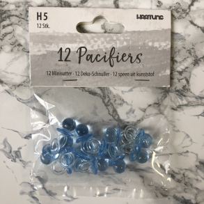 Hartung babysutter til pynt, lysebl