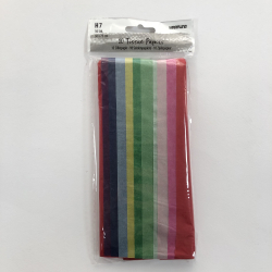 Hartung Silkepapir, multifarvet, 10 ark