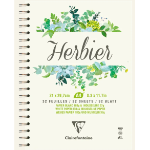 Herbier Spiralblok, A4, 