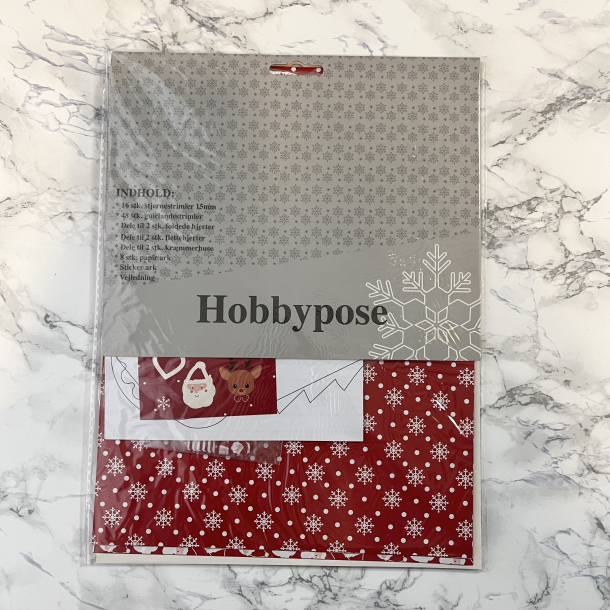 Hobbypose julemand og rudolf