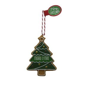 Honningkagefigurer med duft, juletr merry x-mas