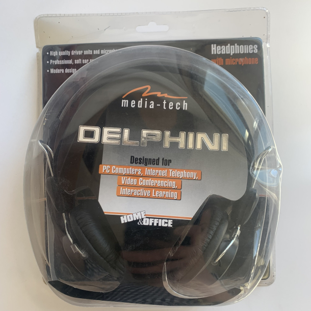 Hovedtelefoner med mikrofon