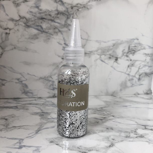 H&S Glitter, slv, grov