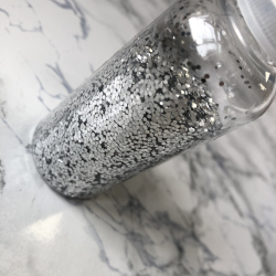 H&S Glitter, slv, grov