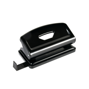 Hulmaskine mini 2 huller, sort