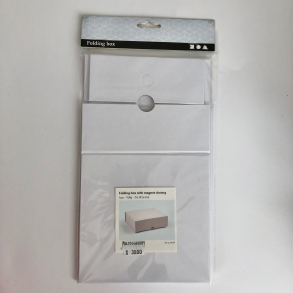 Hvid ske med magnet lukning