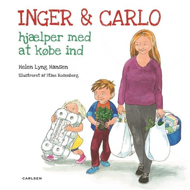 Inger og Carlo hjlper med at kbe ind