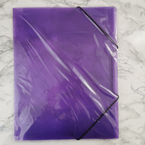 Interxfolder - Elastikmappe lilla