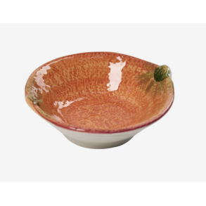 Italiensk fajance appelsin skl, 13cm
