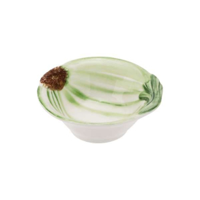 Italiensk fajance skl, Hvidlg 10 cm