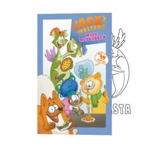 Jack & Venner - malebog, male madkassen