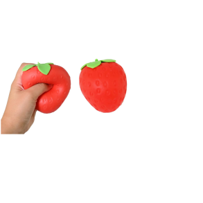 Squishy jordb�r, 8cm