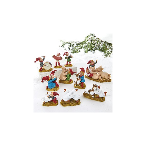 Julebal i loen, poly., Vilhelm Hansen