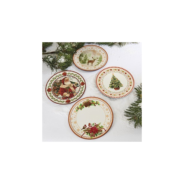 Julefad, plastik, 33cm