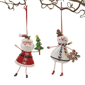 Julefigur i fimo, 13 cm