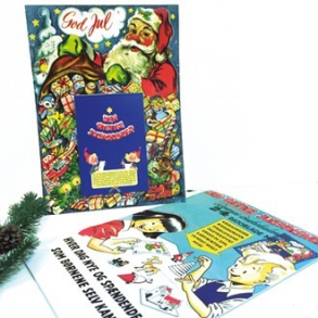 Julekalenderblok, 24 Bramming datoblade