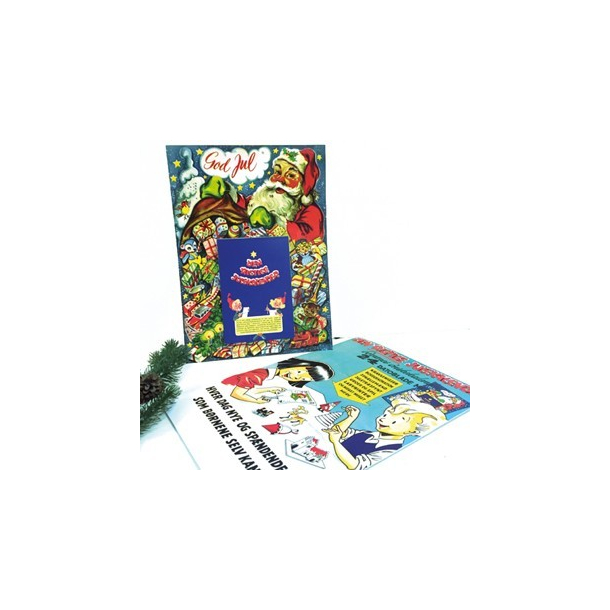 Julekalenderblok, 24 Bramming datoblade