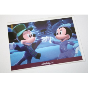 Julekort Minnie & Mickey