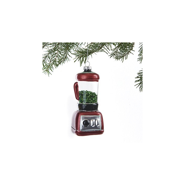 Julekugle, Blender, glas, med snor