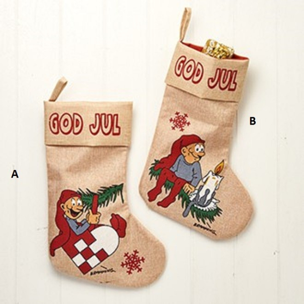 Julestrmpe, Hesian, Bramming