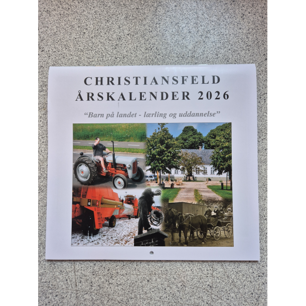 Christiansfeld kalenderen 2026
