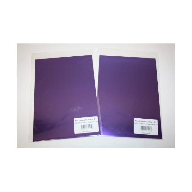 Karton, A4, 250 g, Violet