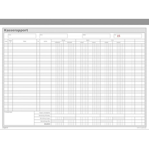 Kasserapport