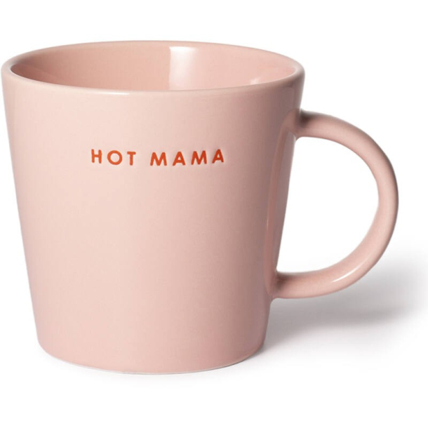 Keramik kop,HOT MAMA pink, 350ml