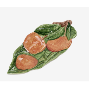 Keramik skeholder, appelsin