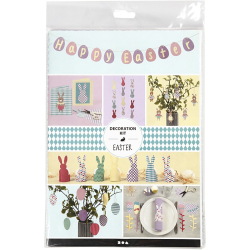 Klippepakke, pastelfarver, Pske, 1st