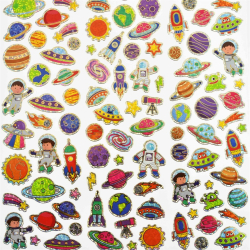 Klistermrker, Rummet