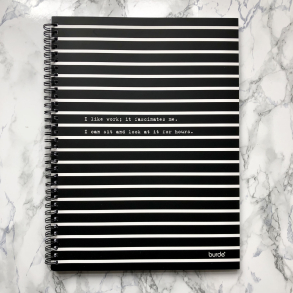 Kollegieblok A4, I like work...