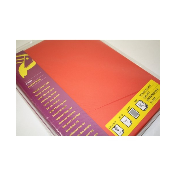 Kopipapir A4 50 ark 80 g. Rd