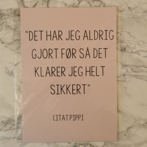 Kort A5 - Det har jeg aldrig gjort fr, s det klarer jeg helt sikkert