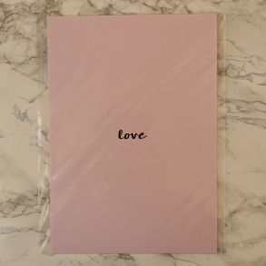 Kort A5 - Love