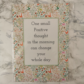 Kort A5 - One small positive thought.. 