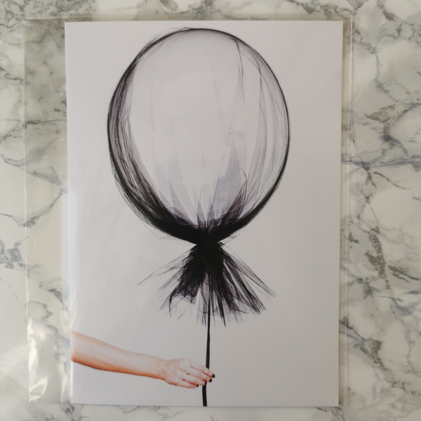 Kort A6 - Ballon m. tyl